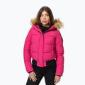 Куртка зимова жіноча Pitbull Azalea Quilted Hooded raspberry red