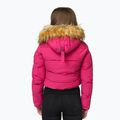 Куртка зимова жіноча Pitbull Azalea Quilted Hooded raspberry red 3