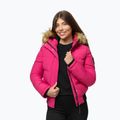 Куртка зимова жіноча Pitbull Azalea Quilted Hooded raspberry red 5