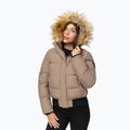 Жіноча зимова куртка Pitbull Azalea Quilted Hooded dark sand 5