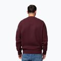 Чоловічий світшот Pitbull Norton Crewneck dark burgundy 3