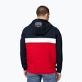 Кофта чоловіча Pitbull Gibson Hooded dark navy/red 3