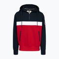 Кофта чоловіча Pitbull Gibson Hooded dark navy/red 4