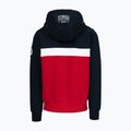Кофта чоловіча Pitbull Gibson Hooded dark navy/red 5
