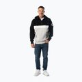 Кофта чоловіча Pitbull Gibson Hooded black/grey melange 2
