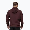 Чоловіча худі Pitbull Norton Hooded dark burgundy 3