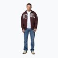 Кофта чоловіча Pitbull Norton Hooded Zip dark burgundy 2