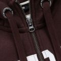 Чоловіча худі Pitbull Norton Hooded Zip dark burgundy 7