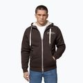 Кофта чоловіча Pitbull Ruffin Detroit Hooded Zip dark chocolate