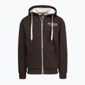 Кофта чоловіча Pitbull Ruffin Detroit Hooded Zip dark chocolate 5