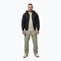 Кофта чоловіча Pitbull Ruffin Detroit Hooded Zip black/black 2