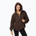 Кофта жіноча Pitbull Daisy Hooded Zip dark chocolate 4