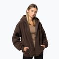 Кофта жіноча Pitbull Daisy Hooded Zip dark chocolate 5