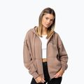 Кофта жіноча Pitbull Skull Surf Hooded Zip chocolate mousse 4