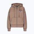 Кофта жіноча Pitbull Skull Surf Hooded Zip chocolate mousse 7