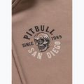 Кофта жіноча Pitbull Skull Surf Hooded Zip chocolate mousse 10