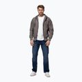 Куртка чоловіча Pitbull Athletic Logo Nylon Hooded taupe 2