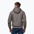Куртка чоловіча Pitbull Athletic Logo Nylon Hooded taupe 3