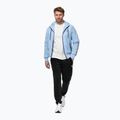 Куртка чоловіча Pitbull Athletic Tape Nylon Hooded light blue 2