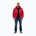 Куртка чоловіча Pitbull Aero Flight Hooded fluo/red 2