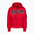 Куртка чоловіча Pitbull Aero Flight Hooded fluo/red 5