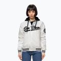 Куртка жіноча Pitbull Angela San Diego Hooded Varsity off white
