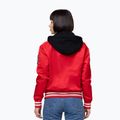 Куртка жіноча Pitbull Angela San Diego Hooded Varsity fluo/red 3