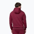 Кофта чоловіча Pitbull Sampson Hooded Sweatshirt burgundy 3