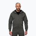 Кофта чоловіча Pitbull Sampson Hooded Zip Sweatshirt grey/green