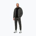 Кофта чоловіча Pitbull Sampson Hooded Zip Sweatshirt grey/green 2