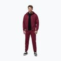 Кофта чоловіча Pitbull Sampson Hooded Zip Sweatshirt burgundy 2