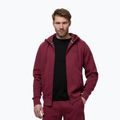 Кофта чоловіча Pitbull Sampson Hooded Zip Sweatshirt burgundy 4