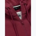 Кофта чоловіча Pitbull Sampson Hooded Zip Sweatshirt burgundy 8