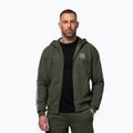 Кофта чоловіча Pitbull Tape Parker Hooded Zip old green 4