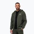 Кофта чоловіча Pitbull Tape Parker Hooded Zip old green 5