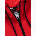 Кофта жіноча Pitbull Explory Tape Hooded Zip fluo/red 9