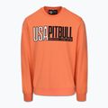Кофта чоловіча Pitbull USA Crewneck Sweatshirt fluo orange 5