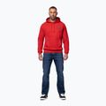 Кофта чоловіча Pitbull Strenght & Respect Sweatshirt Hooded red 2