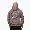 Кофта чоловіча Pitbull Midnight Sweatshirt Hooded brown savana 3