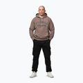 Кофта чоловіча Pitbull Midnight Sweatshirt Hooded brown savana 5