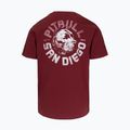 Футболка чоловіча Pitbull Dog SD burgundy 5
