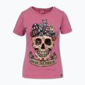 Футболка жіноча Pitbull Dia De Los Perros washed pink 3