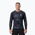 Чоловіча рашгард з довгим рукавом Pitbull World Rashguard black