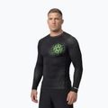 Чоловіча рашгард з довгим рукавом Pitbull Ray Rashguard fluo green