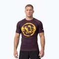 Футболка чоловіча Pitbull Rashguard Logo Palms brown