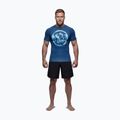 Футболка чоловіча Pitbull Rashguard Logo Palms blue 2