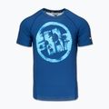 Футболка чоловіча Pitbull Rashguard Logo Palms blue 3