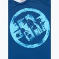 Футболка чоловіча Pitbull Rashguard Logo Palms blue 6