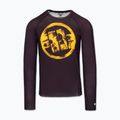 Чоловіча рашгард з довгим рукавом Pitbull Rashguard Logo Palms brown 3