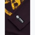 Чоловіча рашгард з довгим рукавом Pitbull Rashguard Logo Palms brown 8